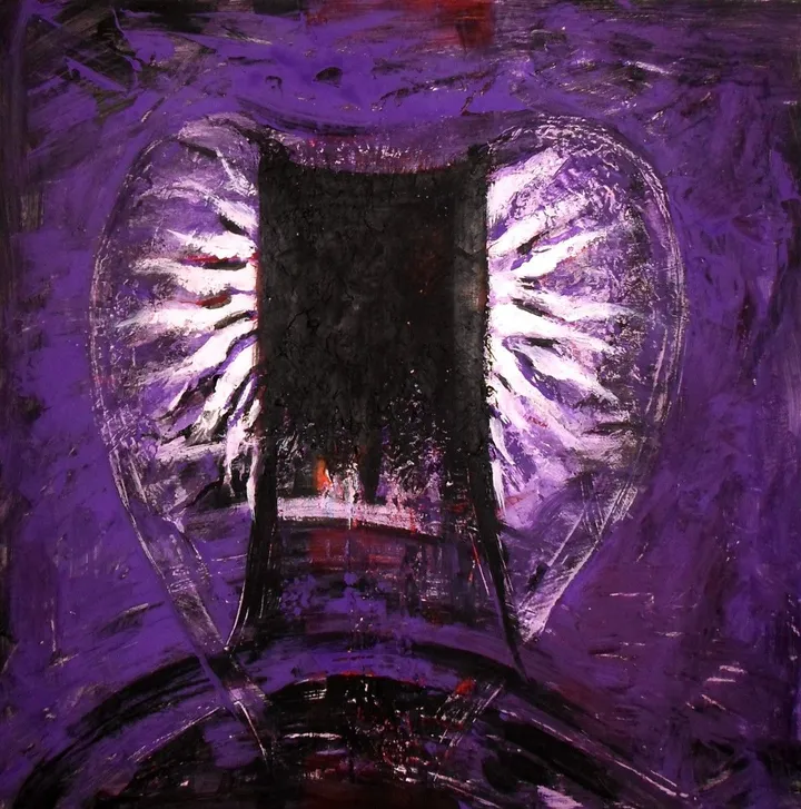 The mask, artwork by Marcos Flowers