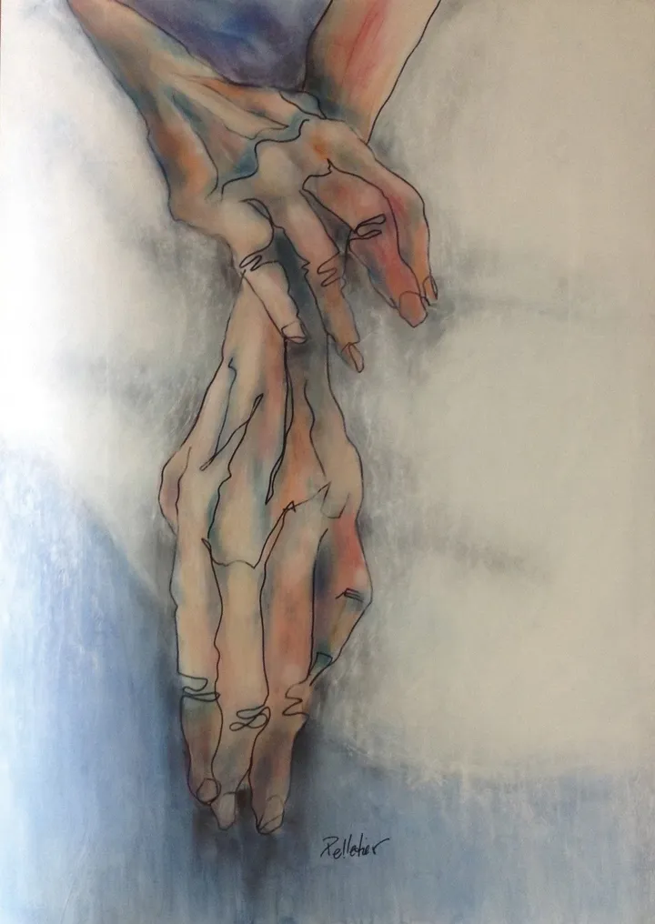 Le passage du temps (Série Perceptions), œuvre de Sylvie Pelletier