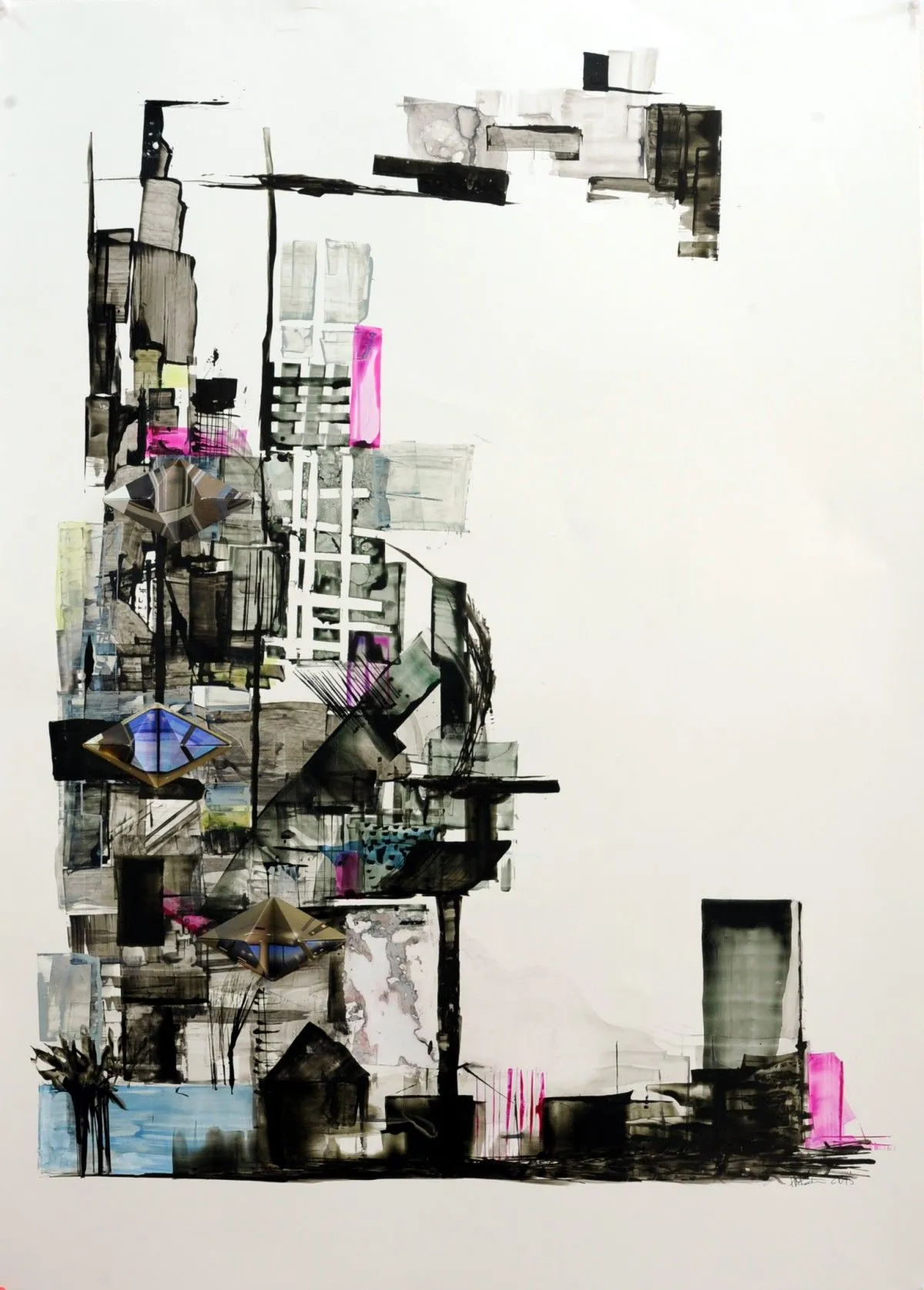 Place in Space - Room with a View, artwork by Helena Sahm
