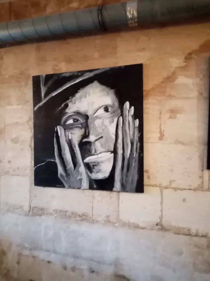 Miles Davis III, œuvre de Olivier Charlet