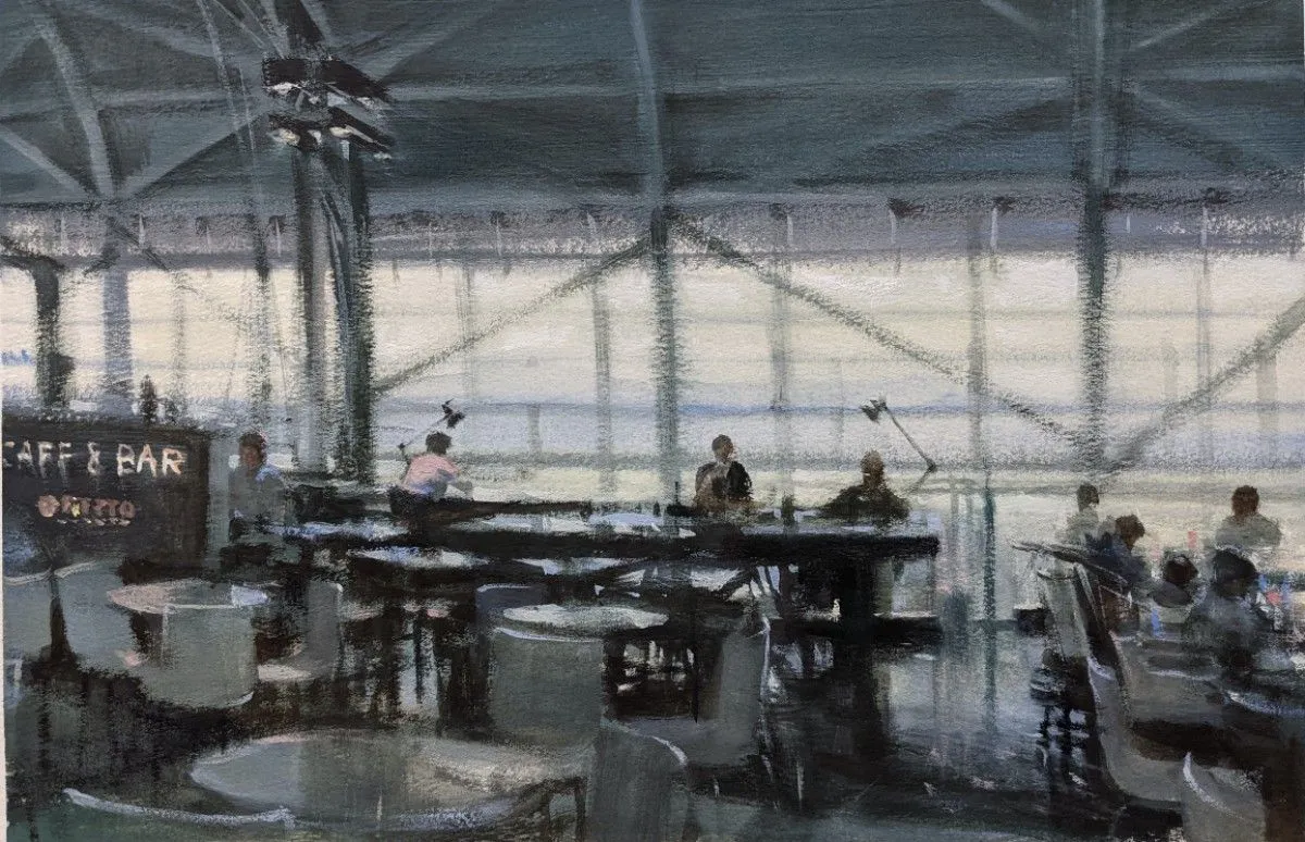 Kansai Airport, œuvre de Misure Nien