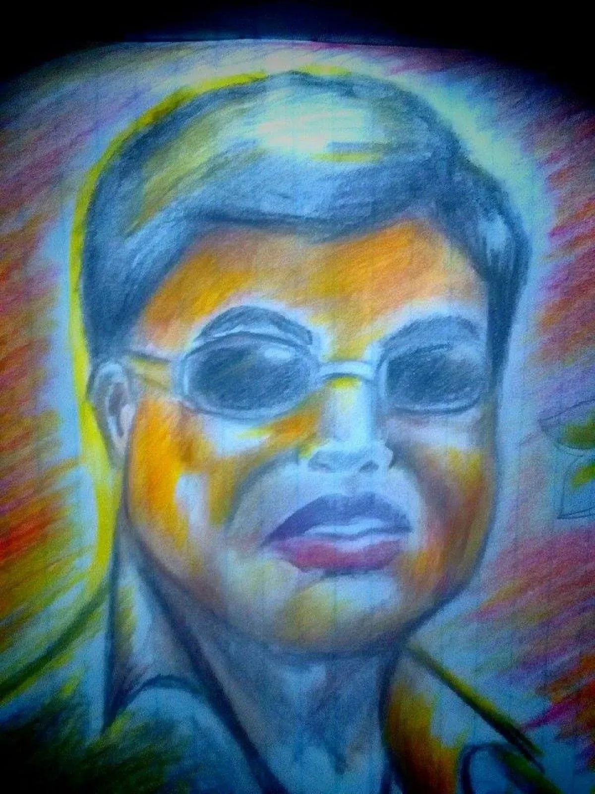 SelfPortrait of Jason, artwork by Sikalamu Pangi
