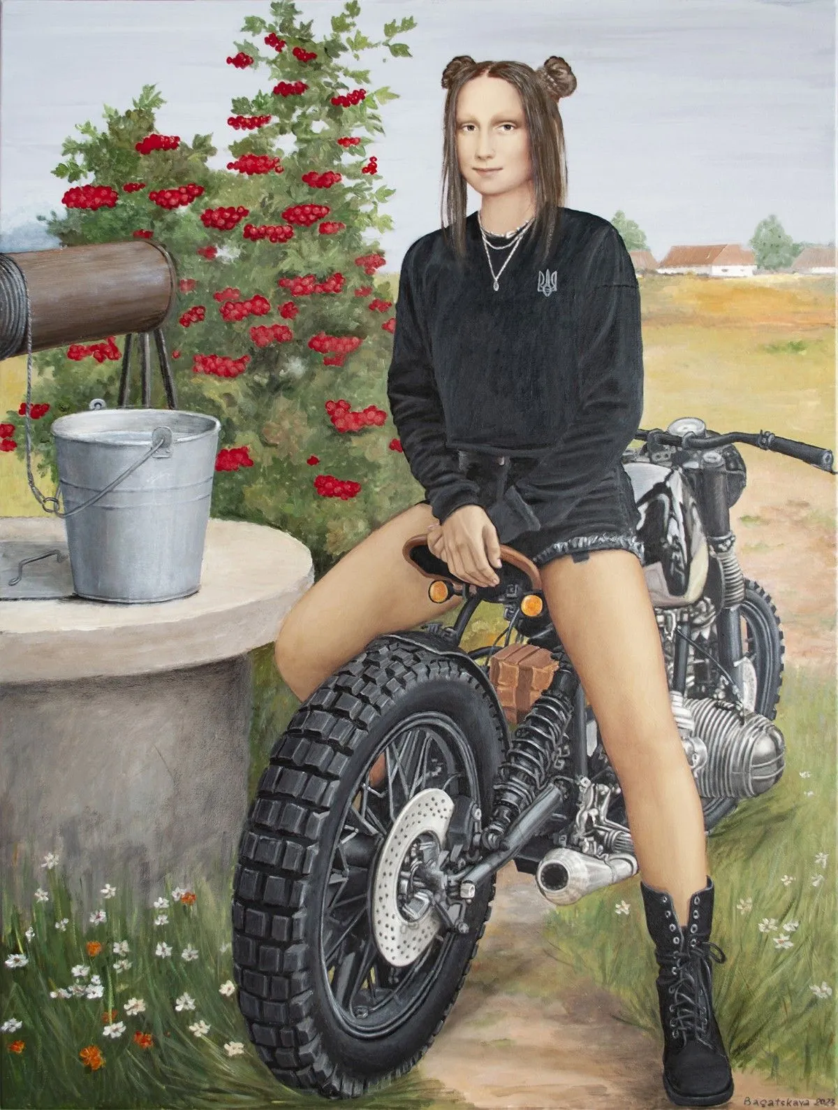 The Main Thing is for my Mom not to Find out, artwork by Nataliya Bagatskaya