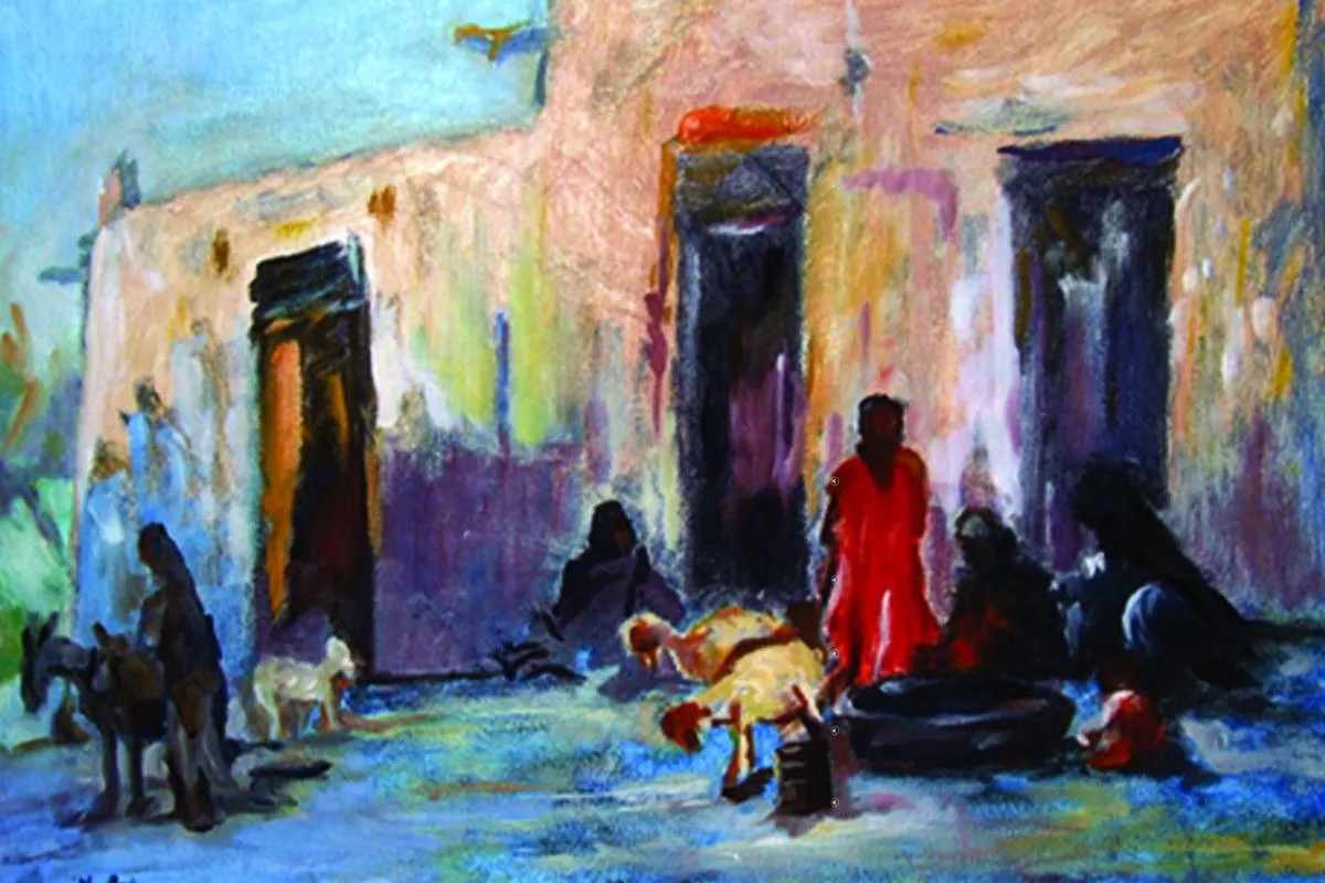 Egyptian Country, artwork by Mohamed Malawany