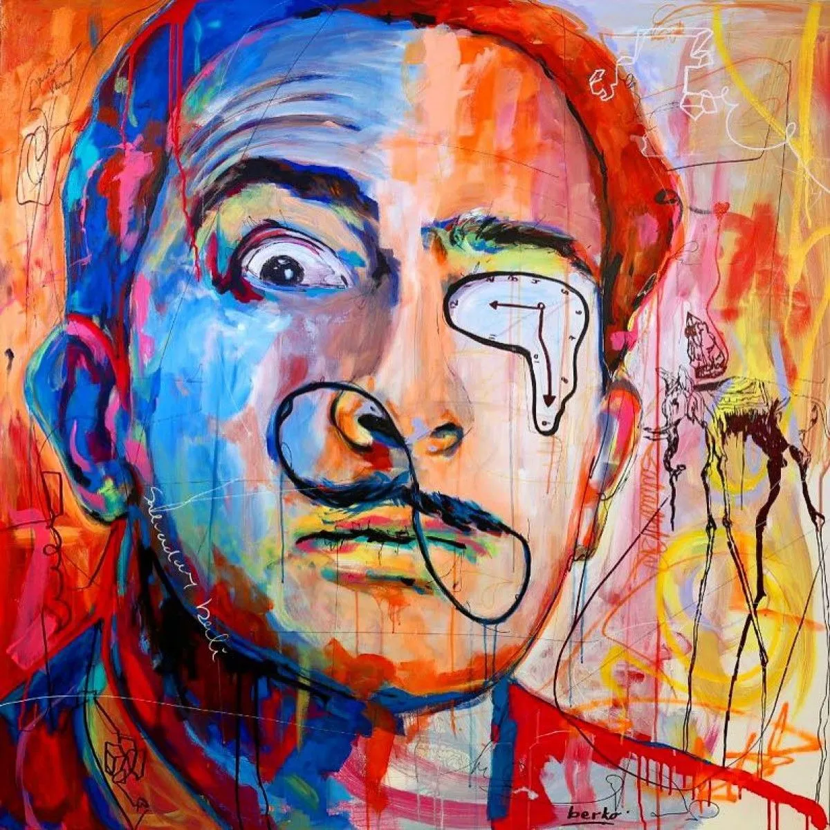 Salvador Dali #7, artwork by Berko .