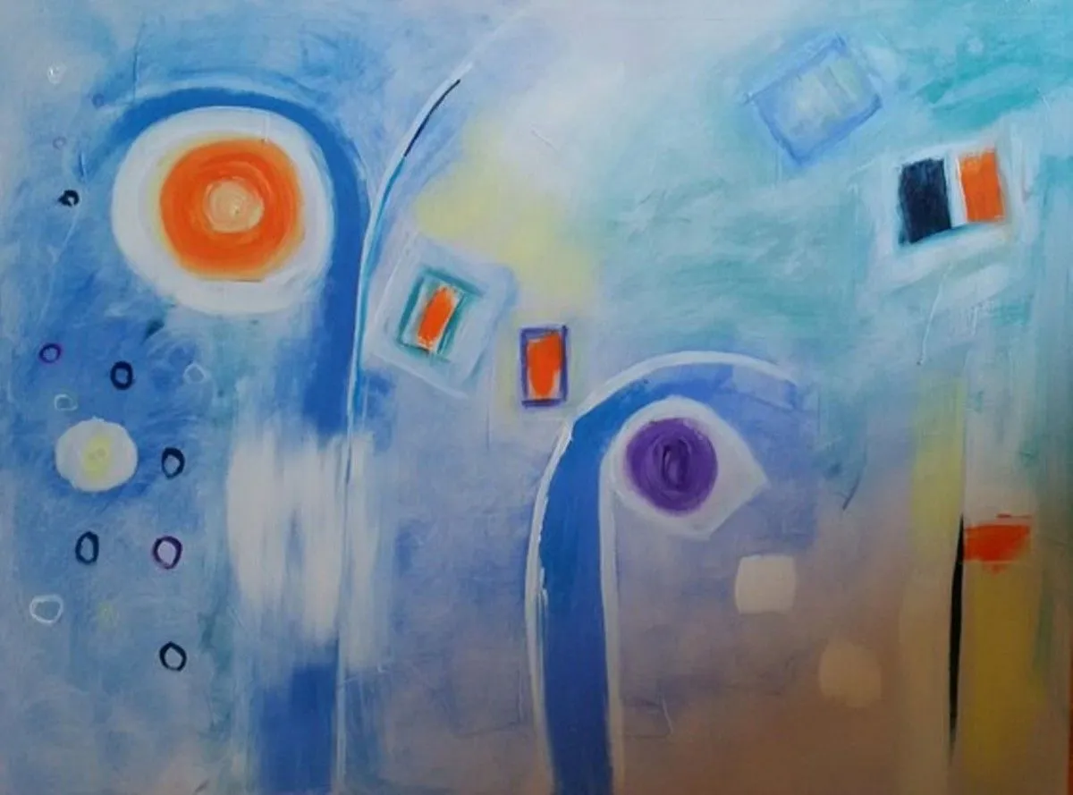 I Spy (inner child series No 2), œuvre de Monique J Dufour