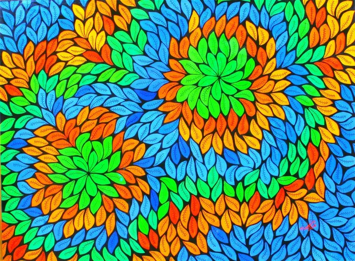 Leaves, œuvre de Maggie Lee