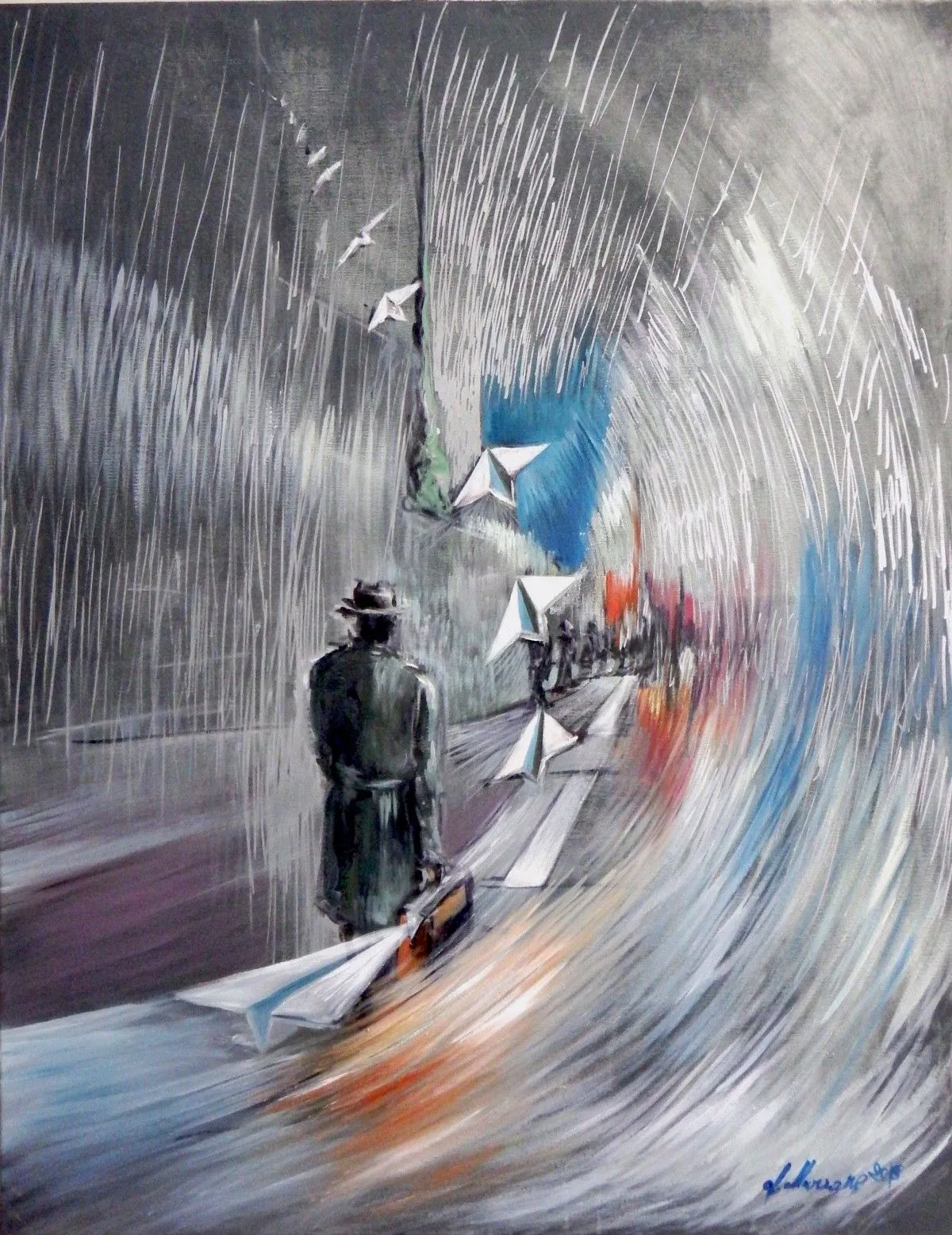 Azione, artwork by Alessandro Marrone