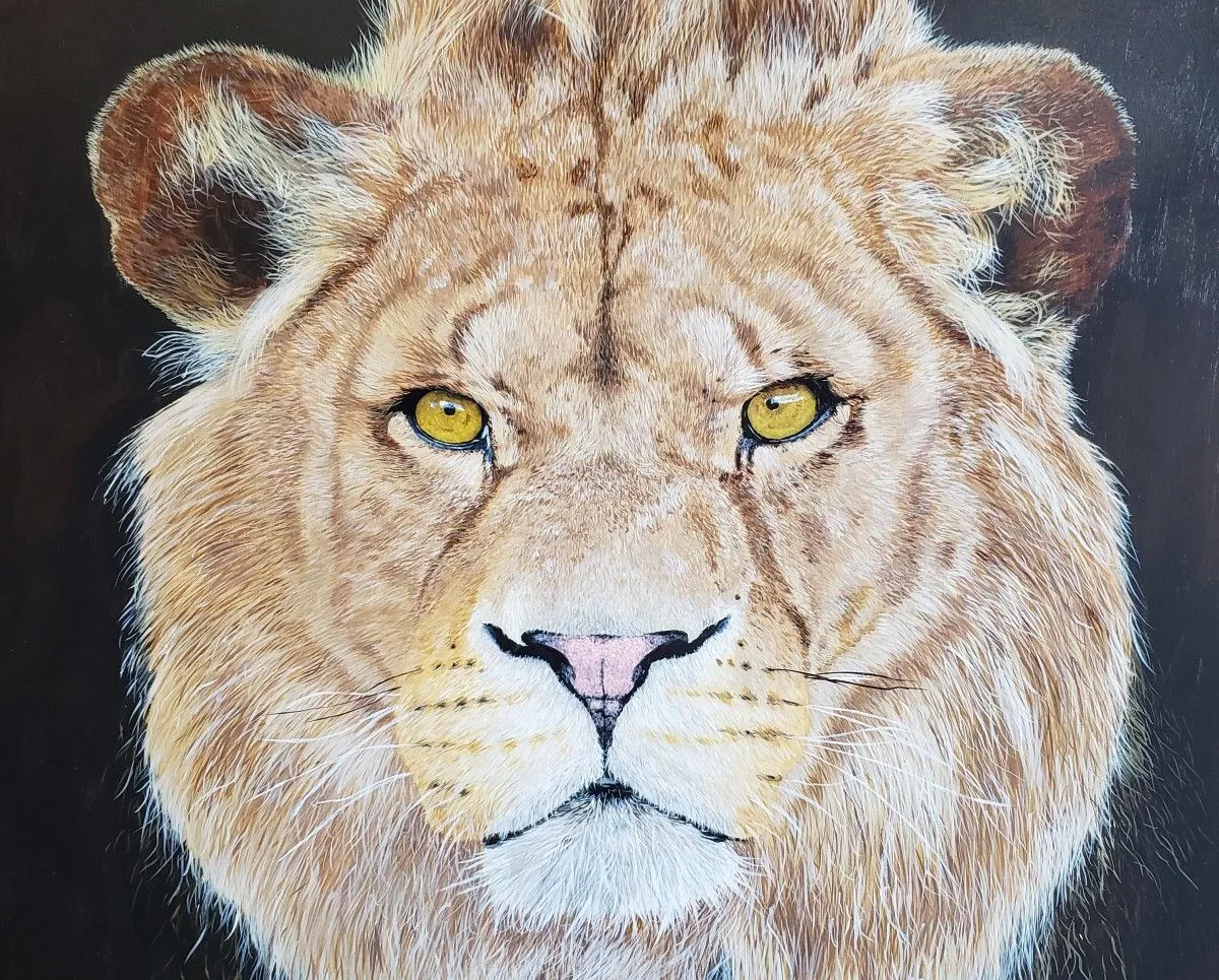 Fierce, artwork by Valerie Elishka