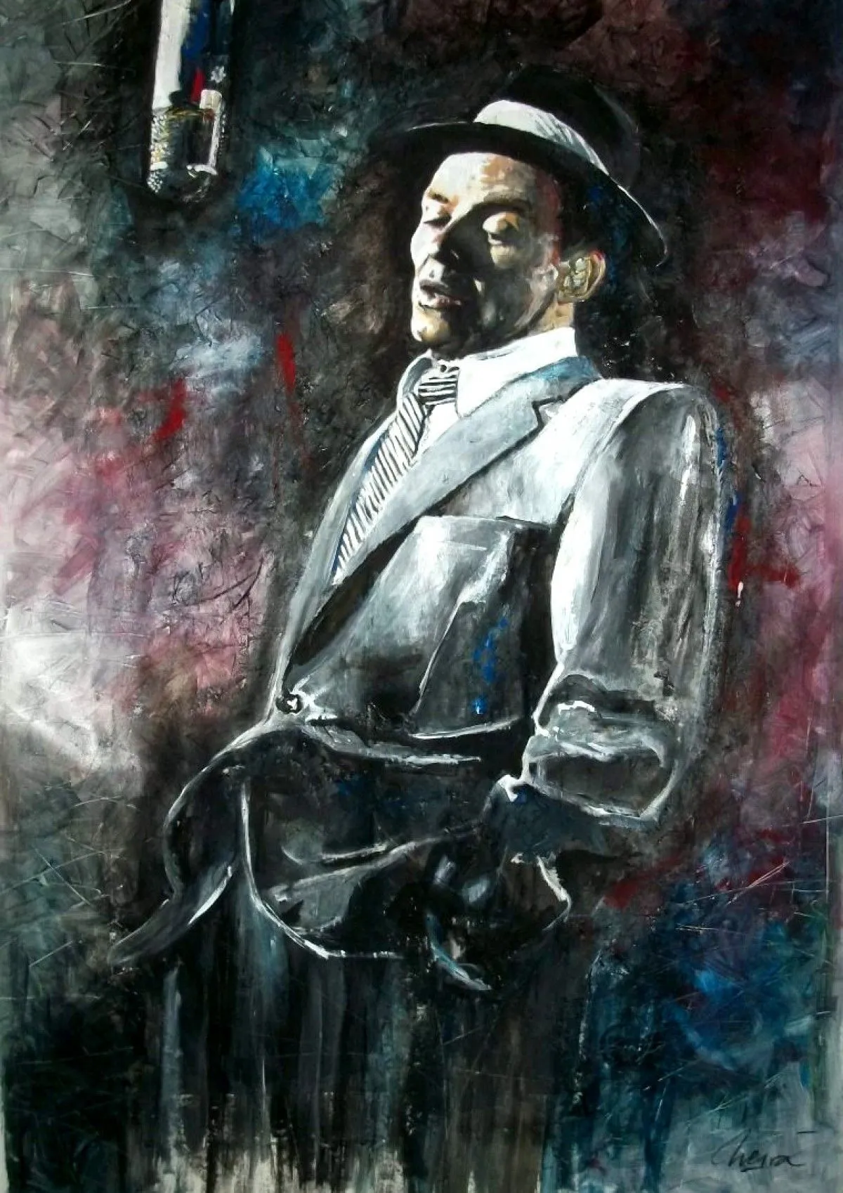 FRANK SINATRA - CAPITOL YEARS, artwork by MARCELO NEIRA