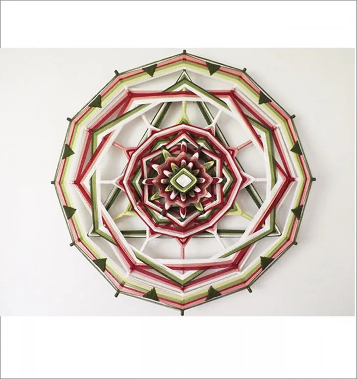 Mandala «L'Éternel Printemps», œuvre de Daniele Petersen