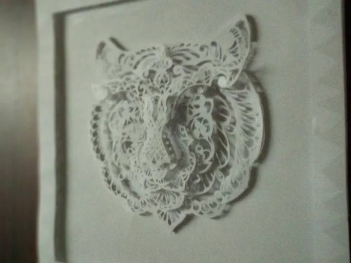 Paper cutting art, œuvre de Arts Mith