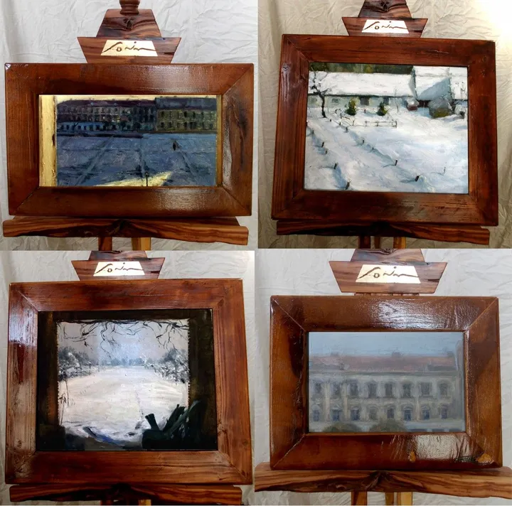 winter paintings 2, œuvre de Sorin Dragoi