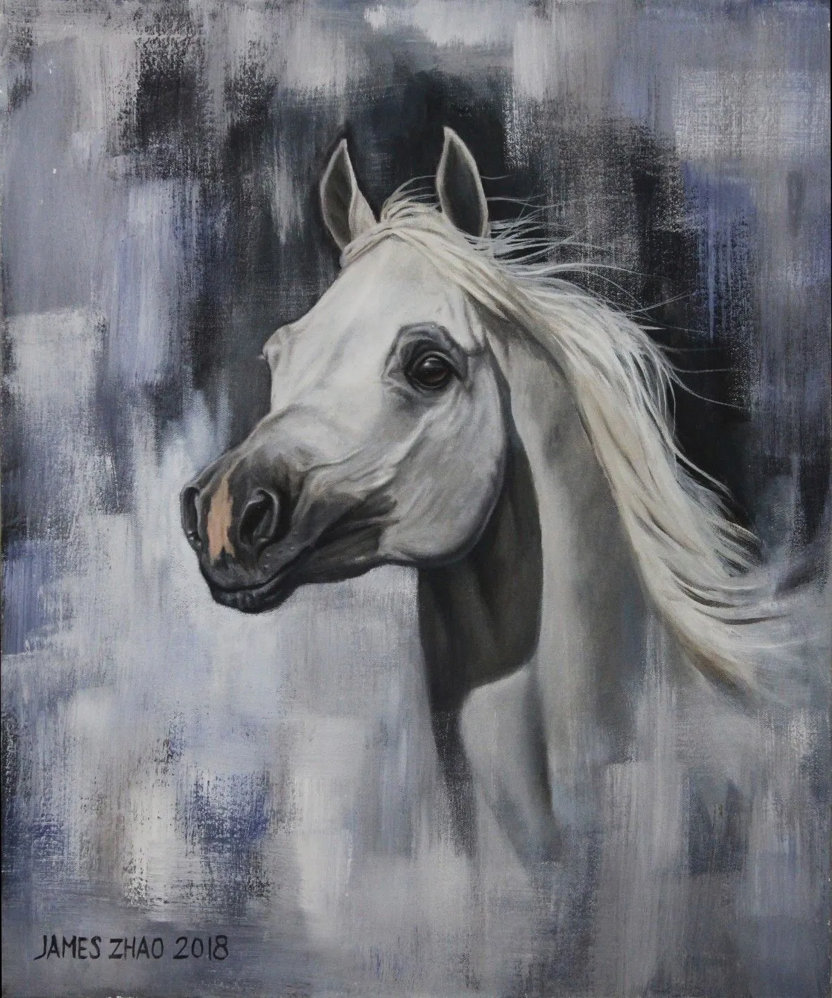 The Galloping Angel, artwork by James Zhao