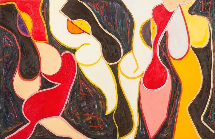 Desnudos en Fiesta, œuvre de Cristobal Gonzalez Guzman