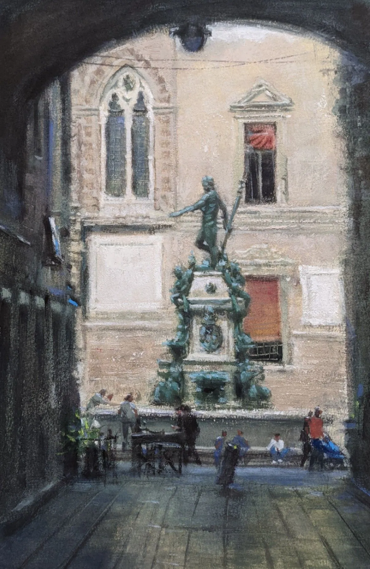 Visitors to the Poseidon, œuvre de Misure Nien