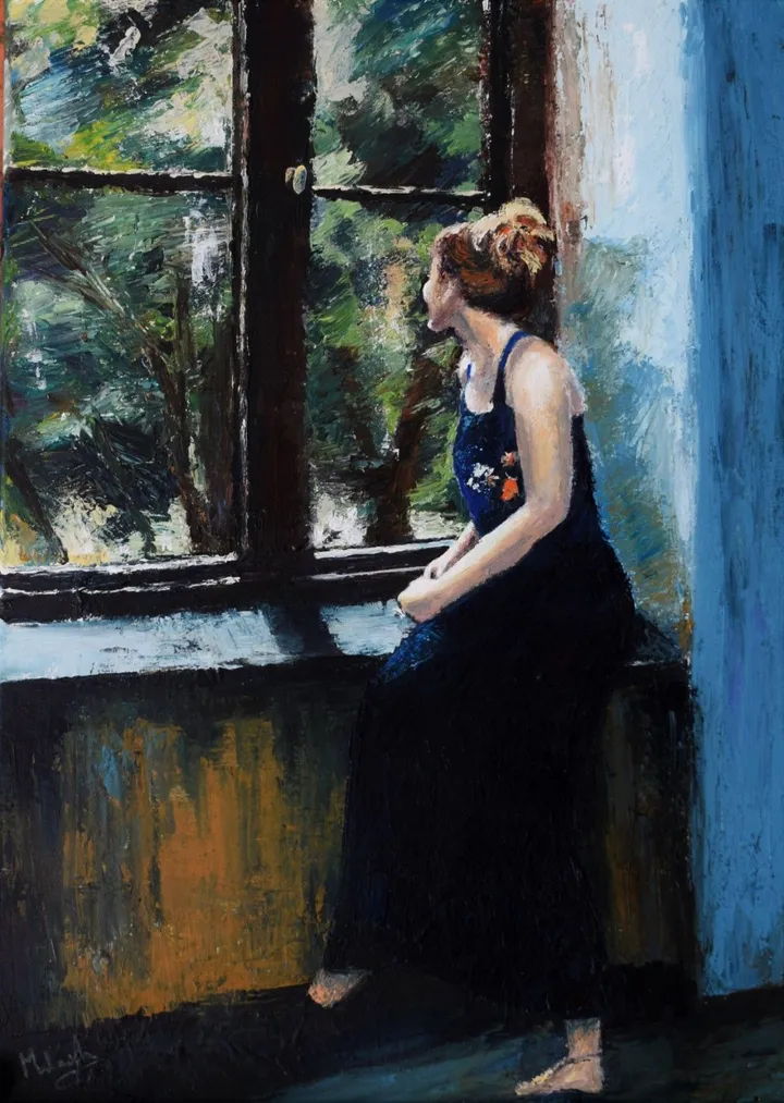 Still waiting for you..., œuvre de Magdalena Wozniak-Melissourgaki