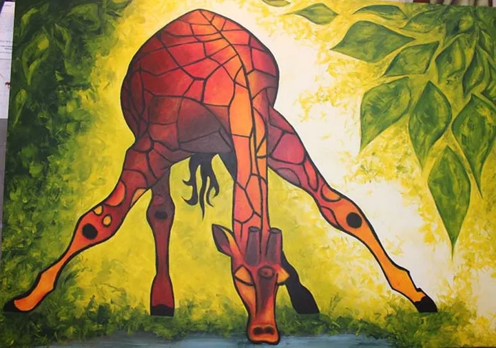Miss Giraffe, œuvre de Janet Wylie