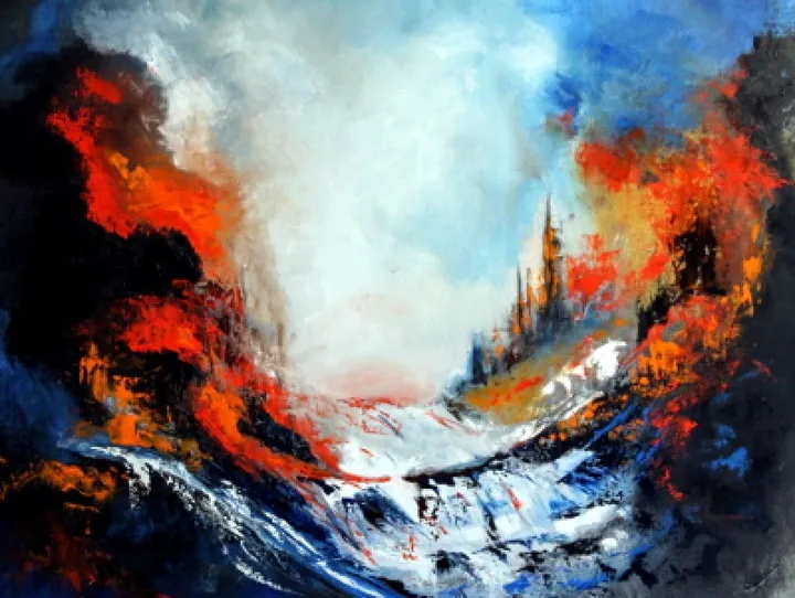 Eau de vie, artwork by Johanne Hebert Coulombe