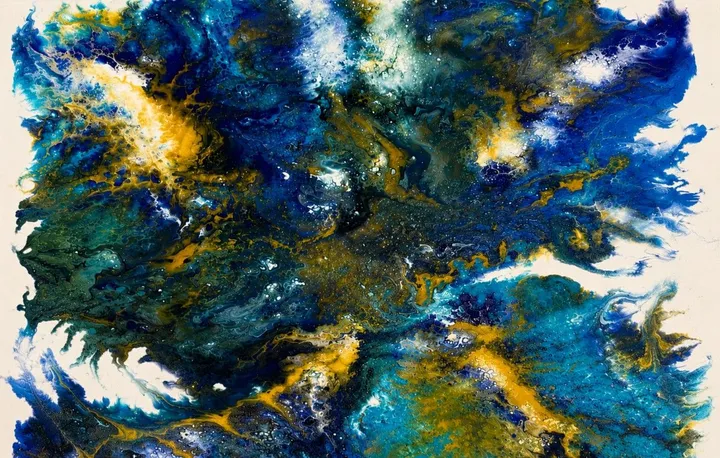 Ocean’s Pulse, artwork by Fati ESS