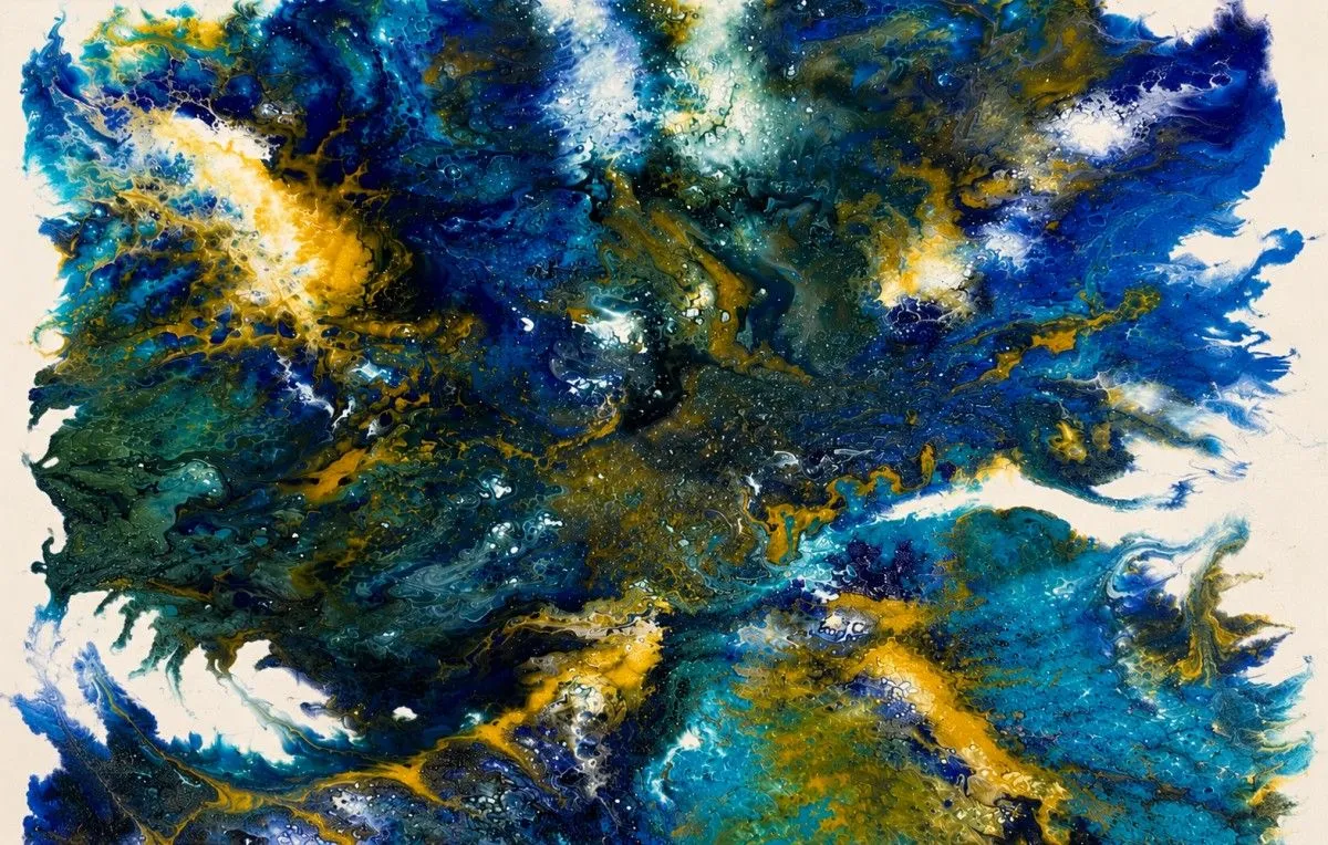 Ocean’s Pulse, artwork by Fati ESS