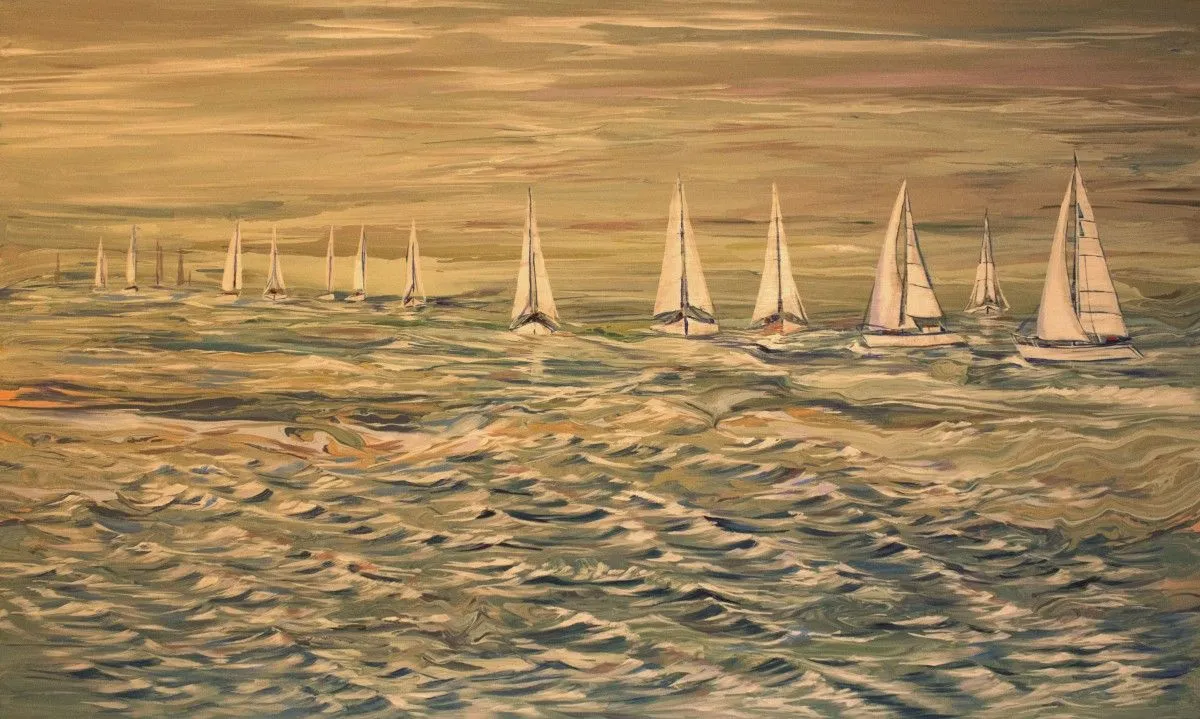 Boats Lined, œuvre de Khrystyna Kozyuk