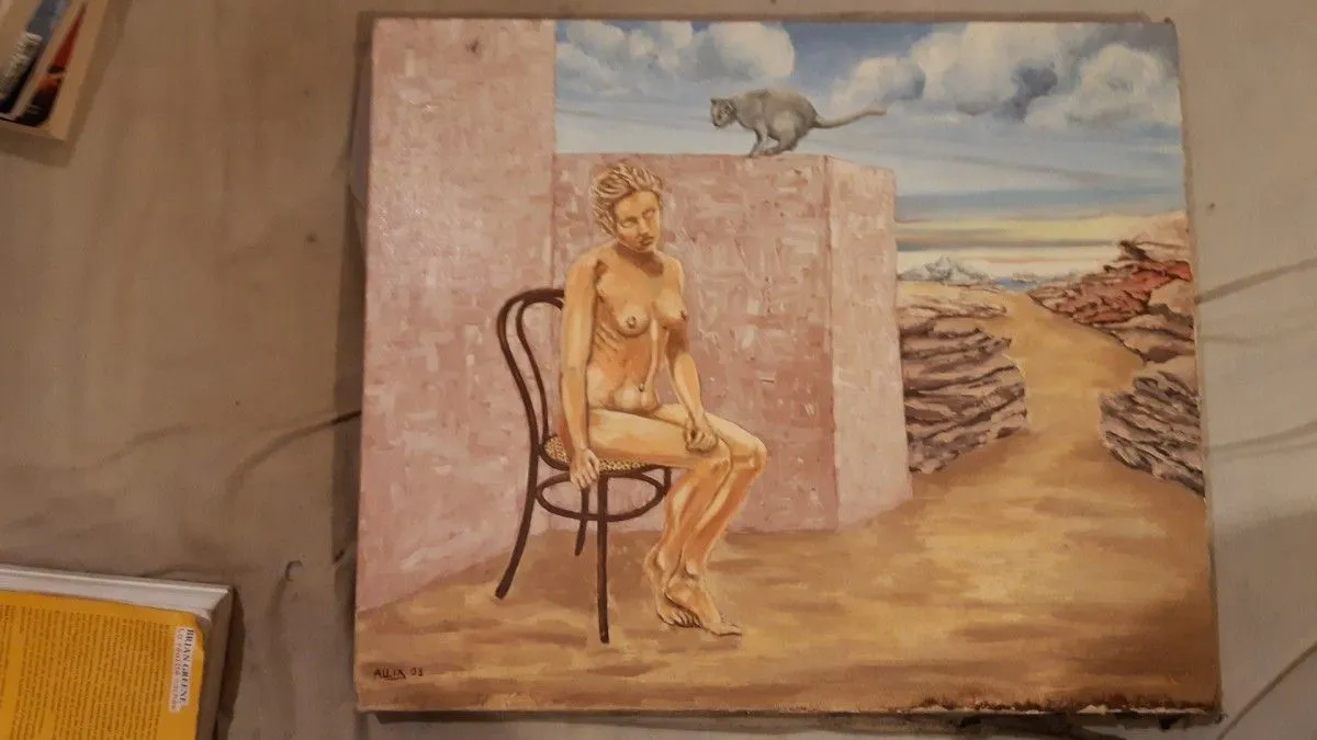 Du relativisme à la mécanique quantique, artwork by Michaël Zaccharie