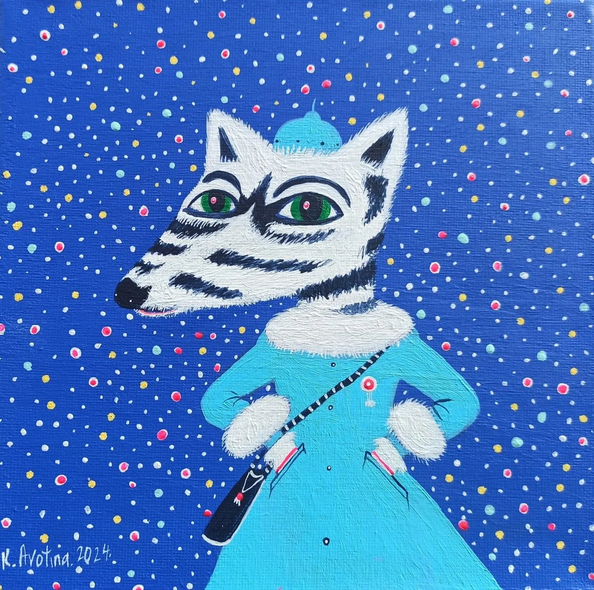 Lady Winter, œuvre de Katrina Avotina