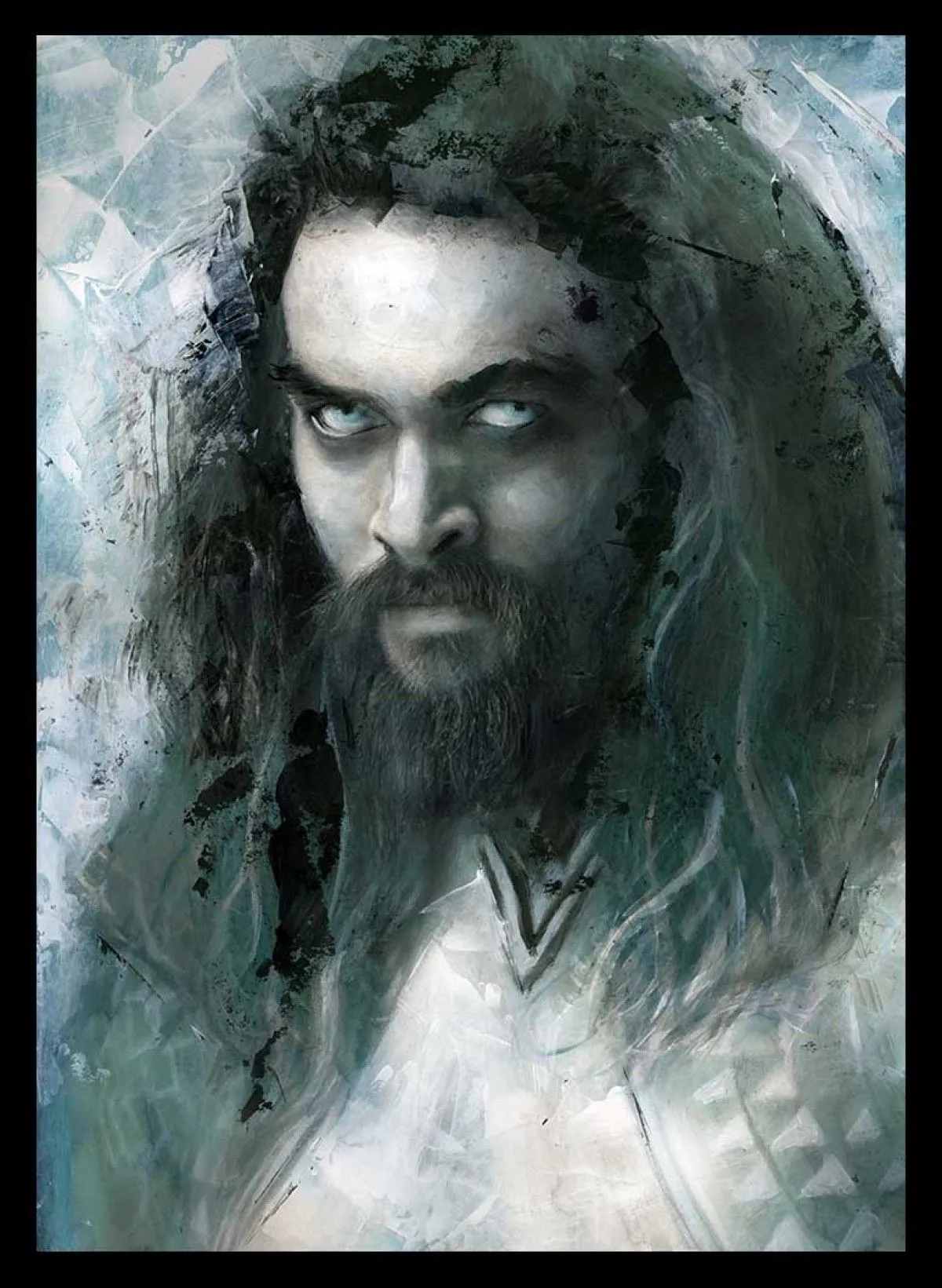 Aquaman -Jason Momoa,  Anna Marija Bulka, artwork by Anna Marija Bulka
