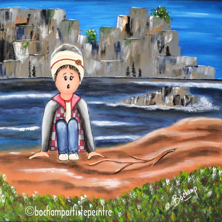 Avant l'hiver..., œuvre de Chantal Bochamp