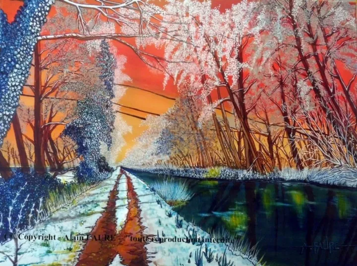 DECEMBRE, œuvre de Alain FAURE