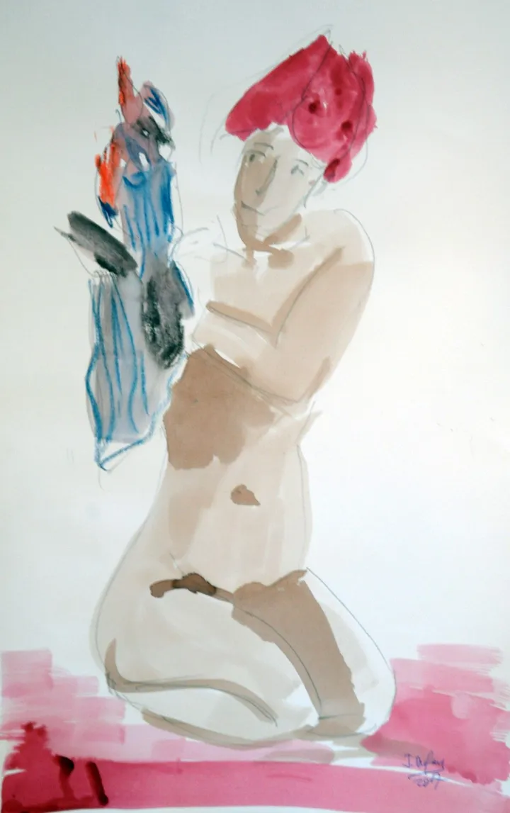 LA MARIONNETTISTE - 2 -, artwork by Jérôme Dufay