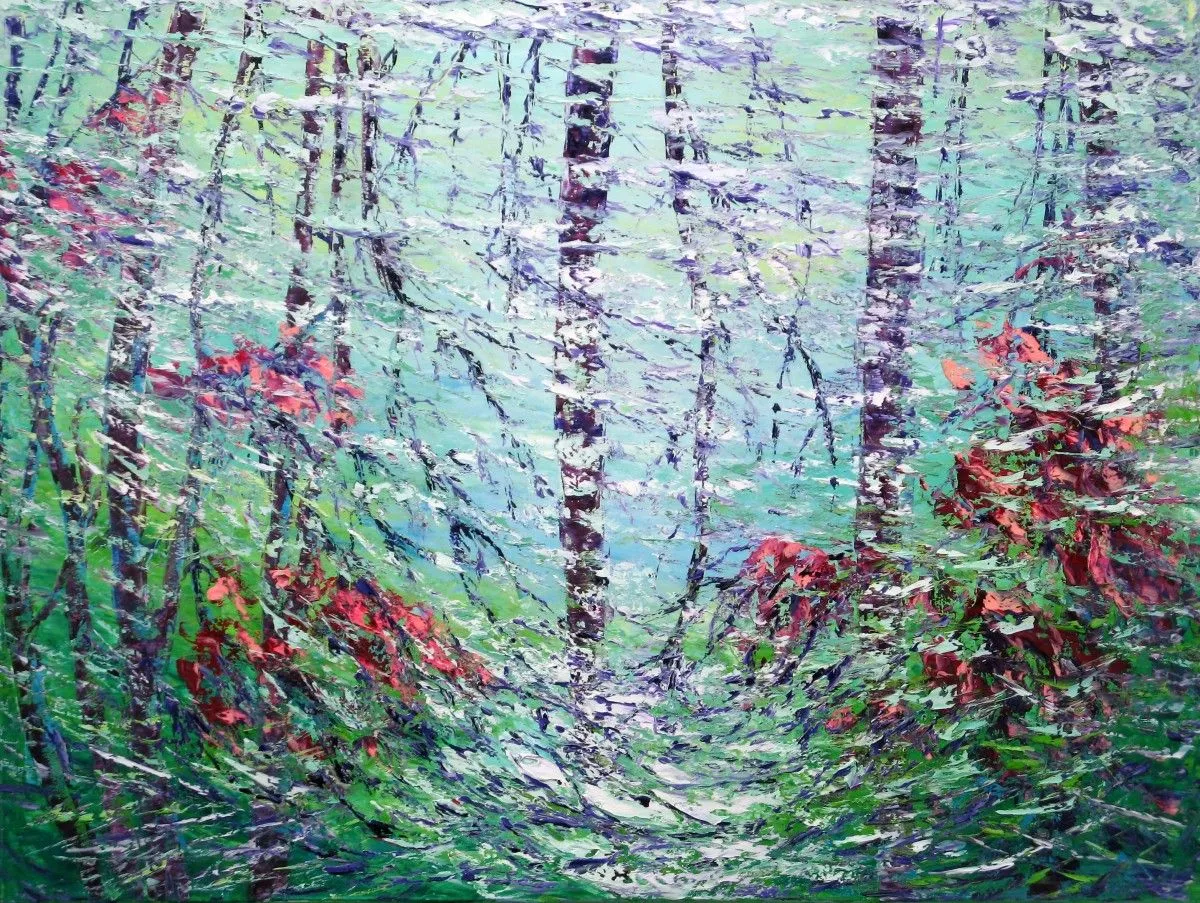 Celadon Immersion, œuvre de Margaret Chwialkowska