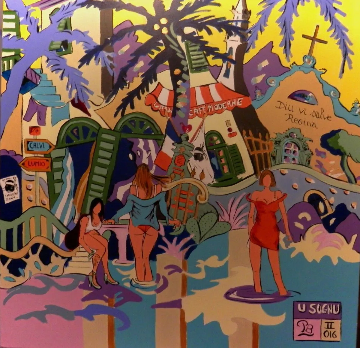 "U Sognu" (The dream), artwork by Patrick Bergès