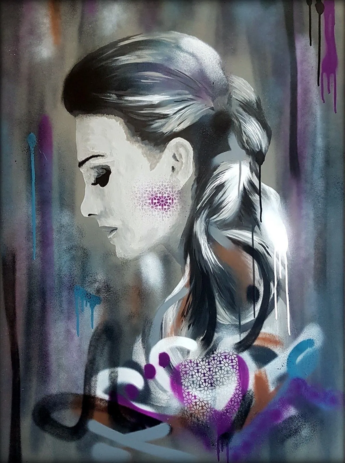 Cœur brisé, artwork by Andy Delisle-Dupuis