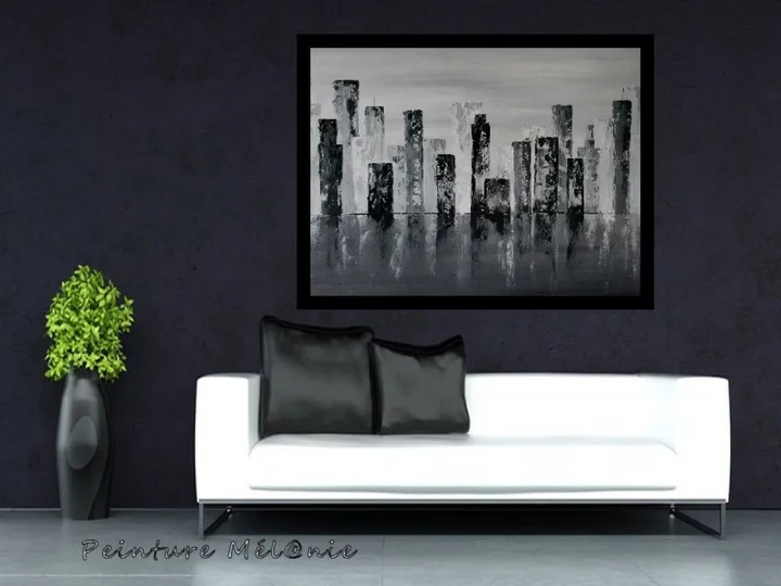 ville2, artwork by Peinture Melanie