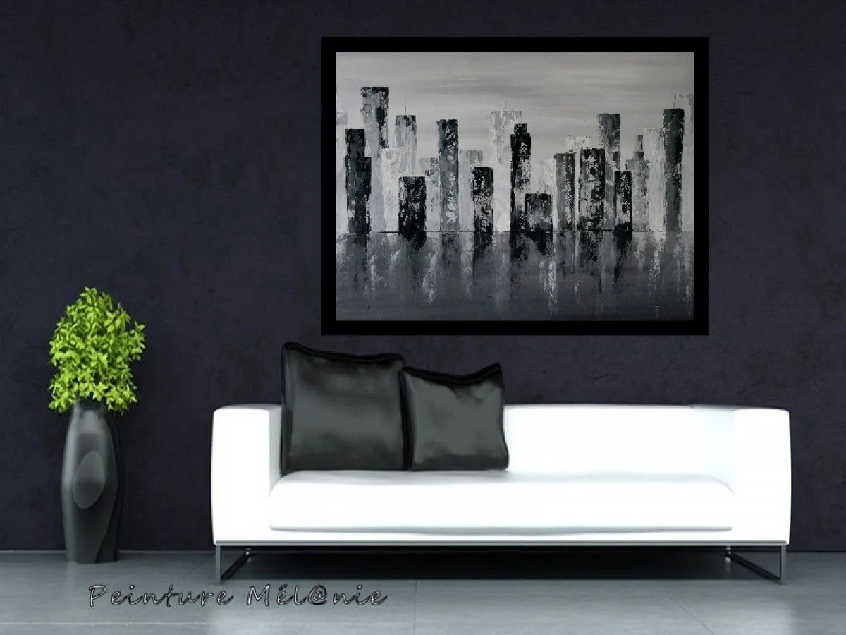 ville2, artwork by Peinture Melanie