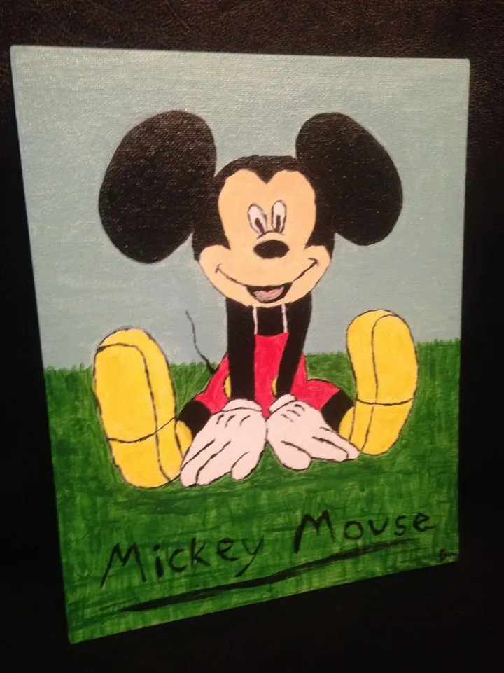 Mickey Mouse, artwork by Brian Majcher