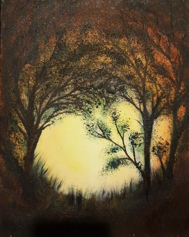 L’Orée..., artwork by Saouti Mina