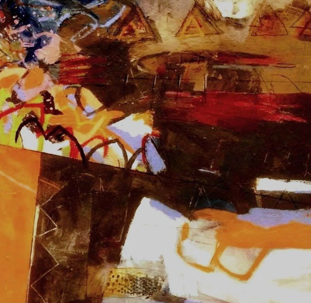 RURAL COMPOSITION - SQUATTER AREA, œuvre de Norlisham Nor