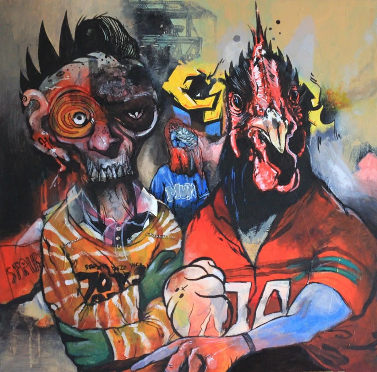 Blood Brothers, artwork by David Wooldridge