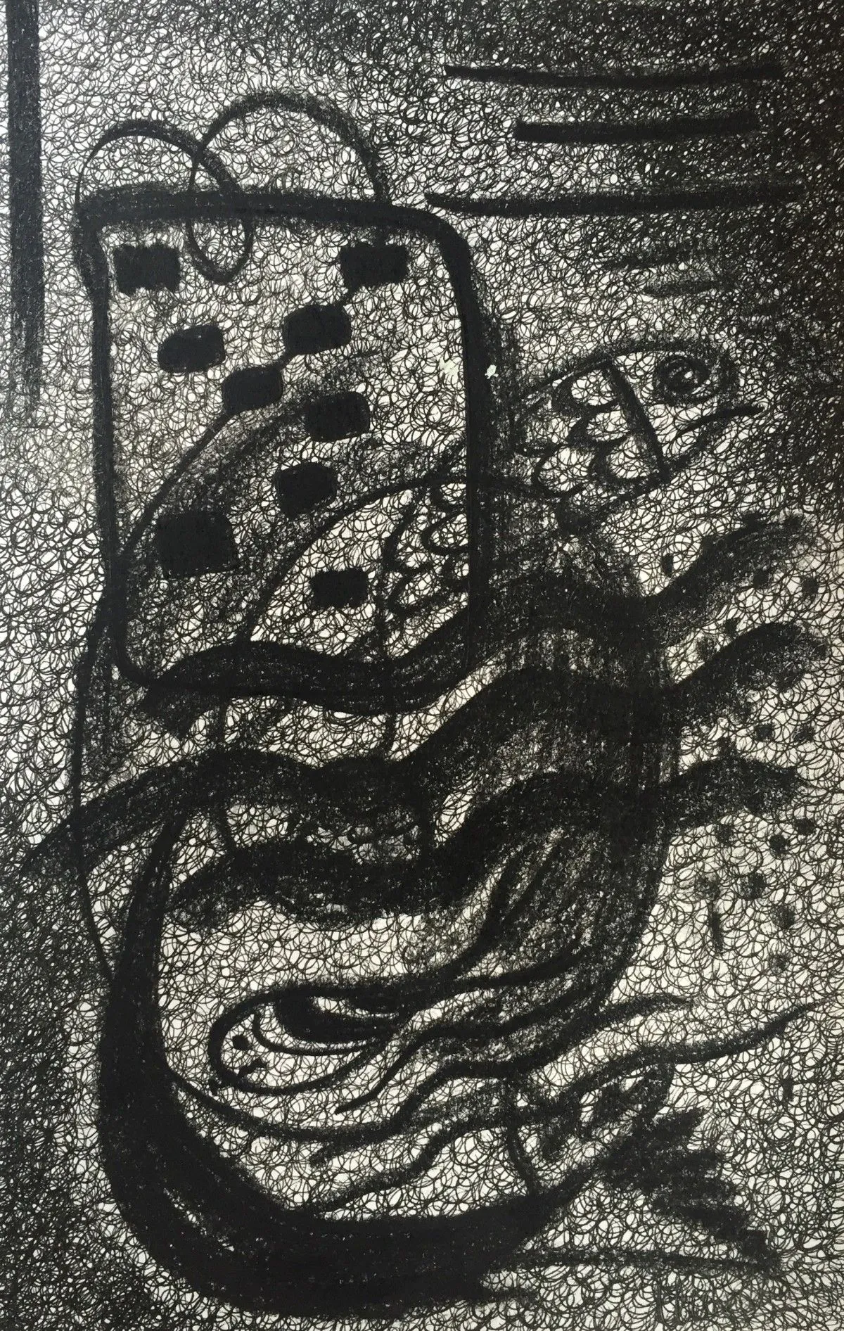 Inside world, artwork by Vishakha Aggarwal