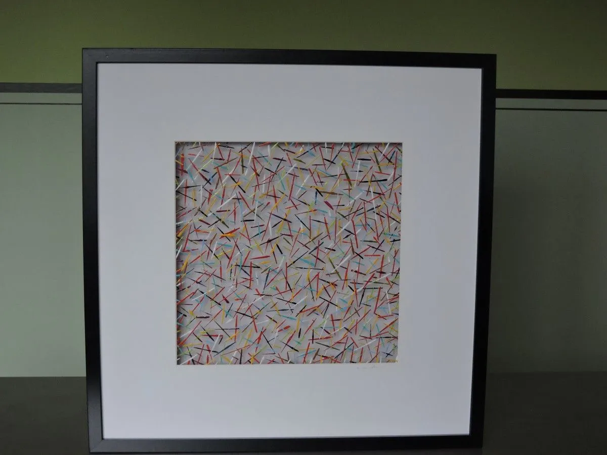 " Chemins de vie", œuvre de Rita Vandenherrewegen