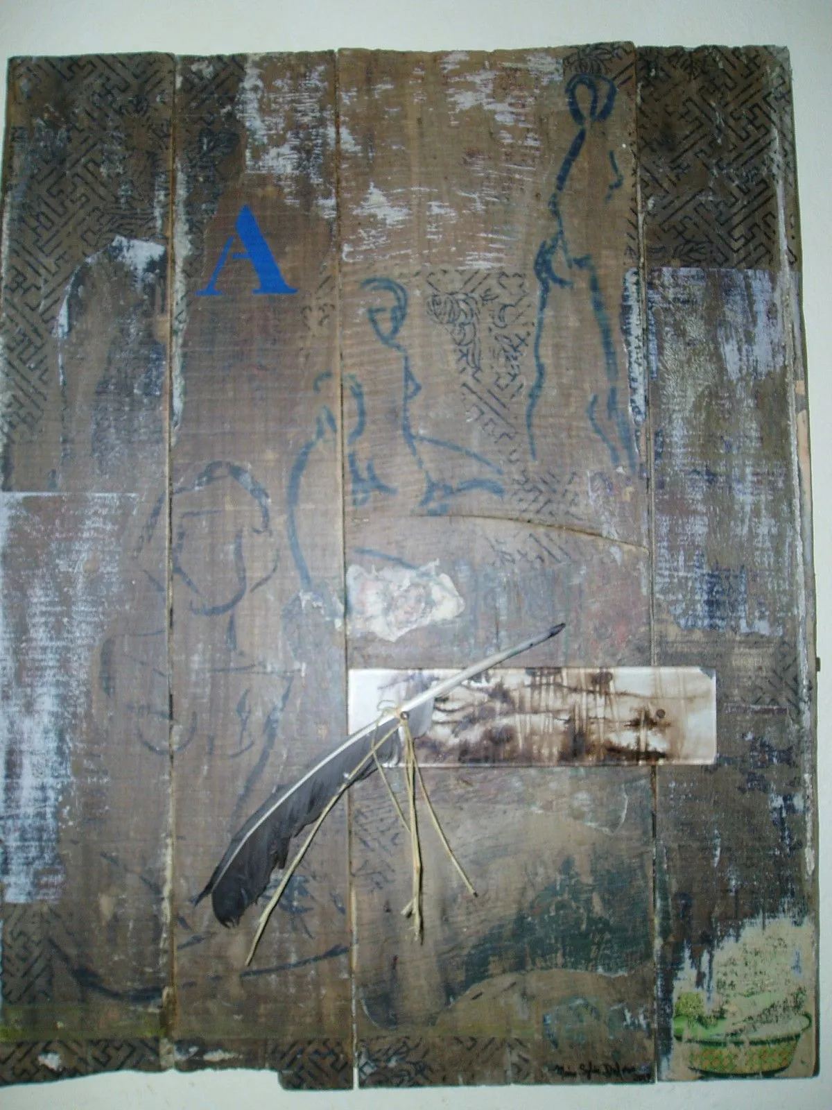 chamanes, artwork by Marie-Sylvie DUFOUR