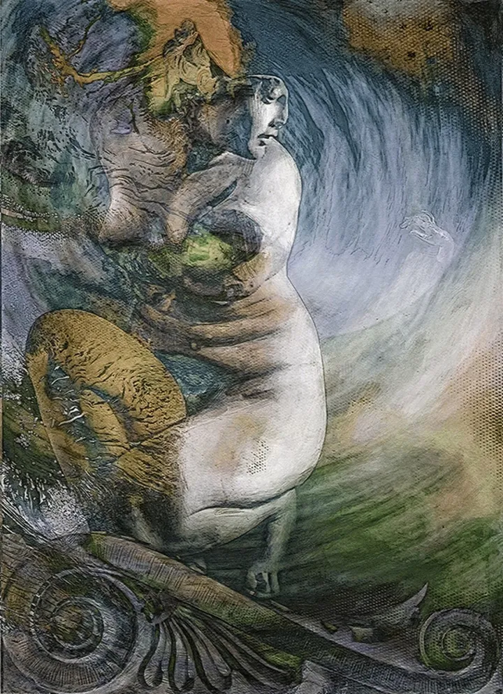 [SCULPTURE SERIES - THE ETERNAL RETURN]   2019-10536-8   50 x 69 cm, œuvre de Ali Aslan