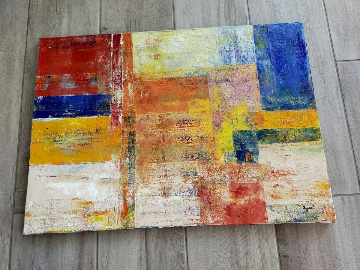 N° 3 couleurs ., artwork by annick Ayoul