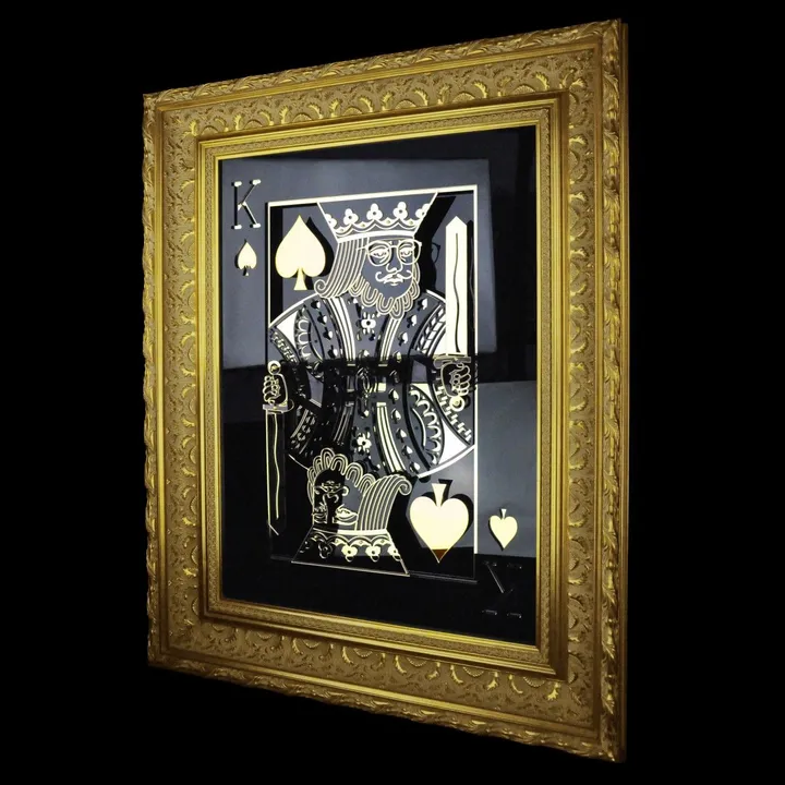 The King of Spades - 3D Artwork, artwork by ARTEGA Creations