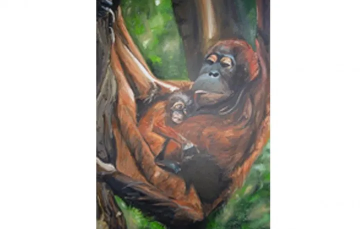 Mother and child, œuvre de Grant Netherlands