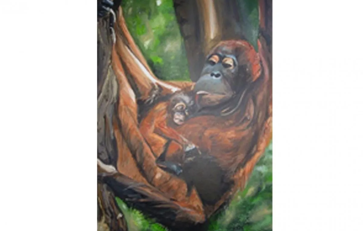 Mother and child, œuvre de Grant Netherlands