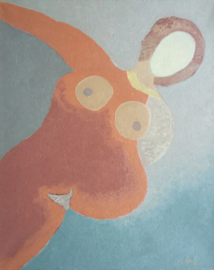 Baigneuse, artwork by Alain HALTER